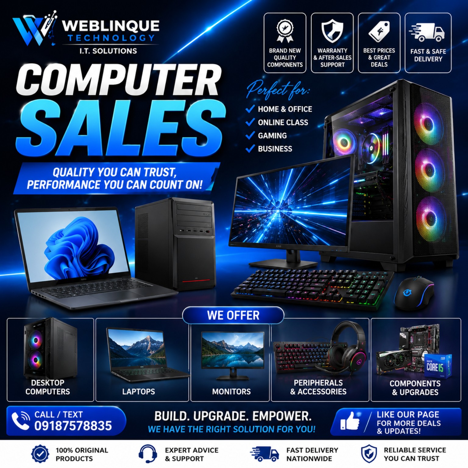 Computer sales promotion